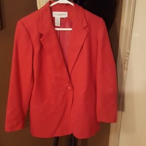 Red blazer